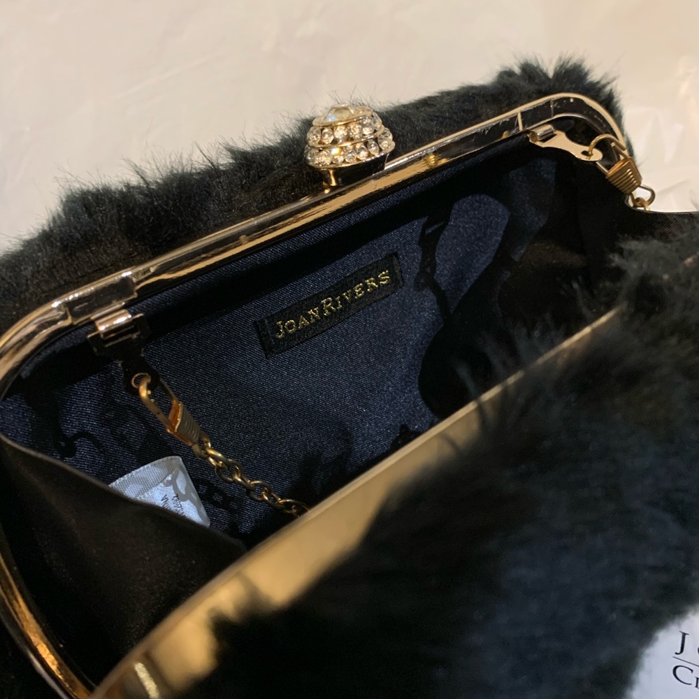 Joan Rivers Faux Fur Minibag